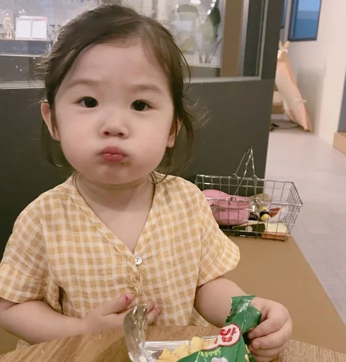 person toddler human face