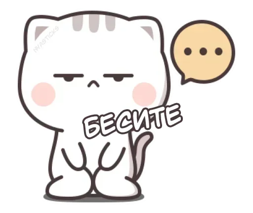 Sticker Котэ-тян @anime_Stickerr - 10