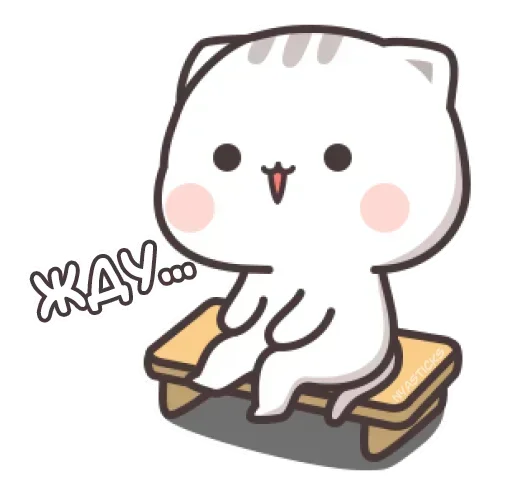 Котэ-тян @anime_Stickerr - 