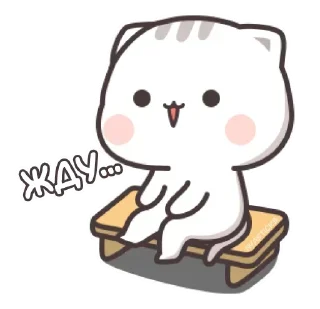 Sticker Котэ-тян @anime_Stickerr - 1