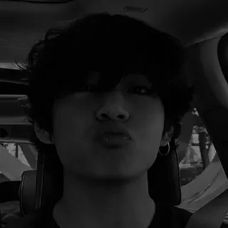 Sticker taehyung dark soft - 6