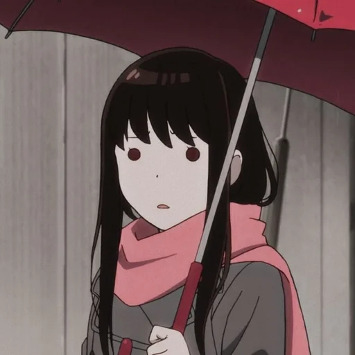 anime cartoon umbrella