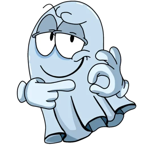 Sticker ghost_bak - 1