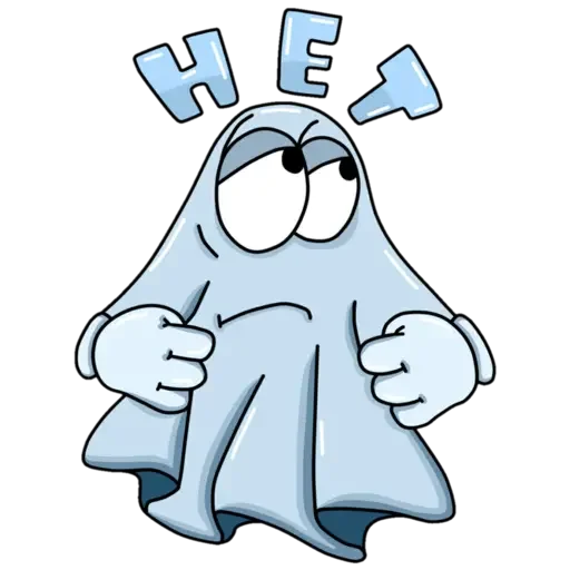 Sticker ghost_bak - 1