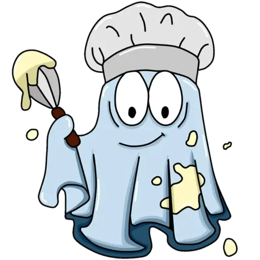 Sticker ghost_bak - 1