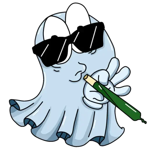 Sticker ghost_bak - 1
