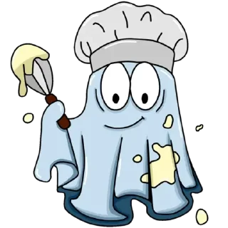 Sticker Призрак Бак - 4