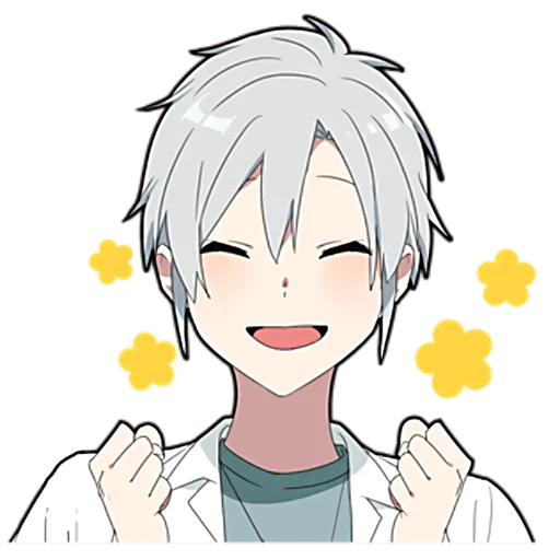 Стикер Призрак-кун @nyasticks - 11