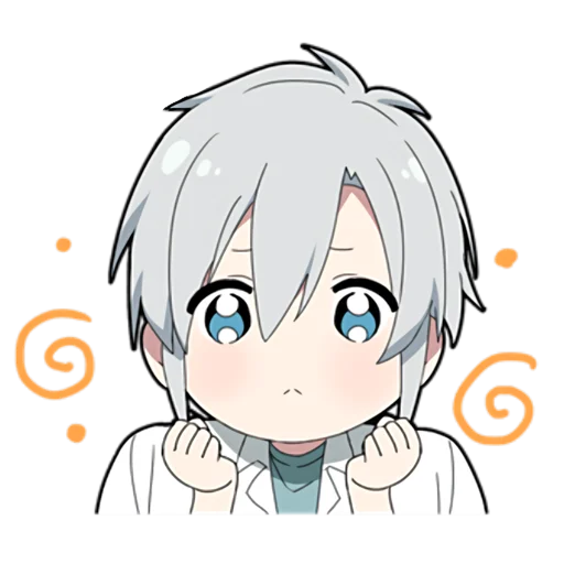 Стикер Призрак-кун @nyasticks - 10