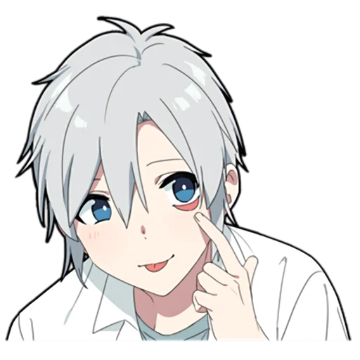 Стикер Призрак-кун @nyasticks - 4