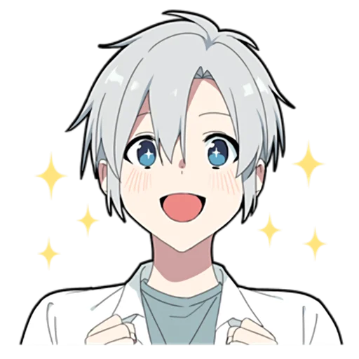 Стикер Призрак-кун @nyasticks - 3