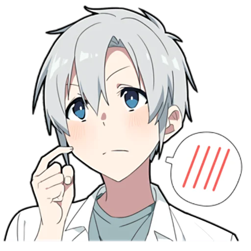 Стикер Призрак-кун @nyasticks - 2