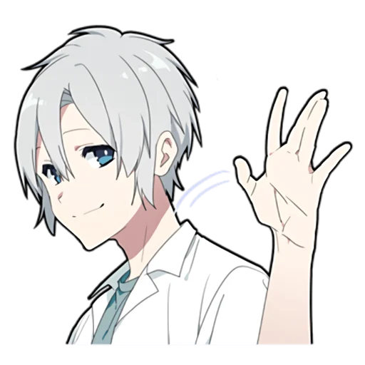 Стикер Призрак-кун @nyasticks - 0