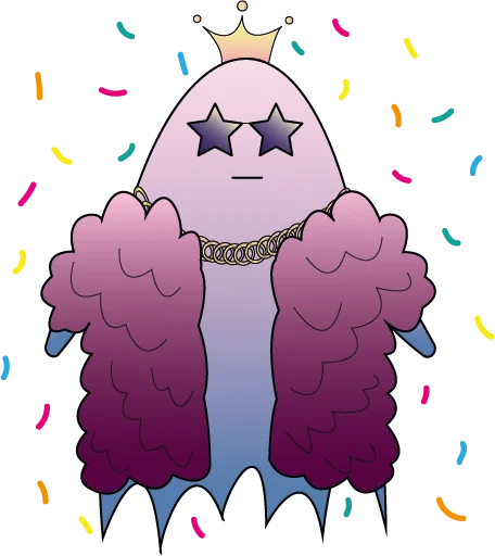 Sticker ghost princess - 10