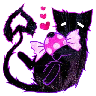 Sticker Ghozcat Purple @MoiStikiBot - 2