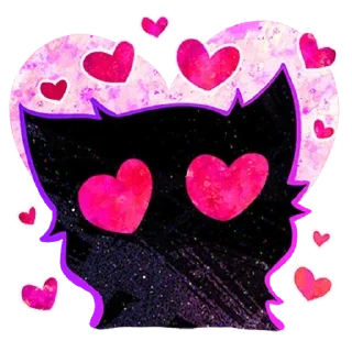 Sticker Ghozcat Purple @MoiStikiBot - 9