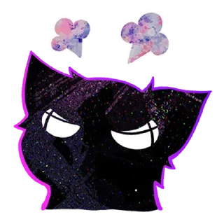 Sticker Ghozcat Purple @MoiStikiBot - 5