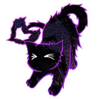 Sticker Ghozcat Purple @MoiStikiBot - 10