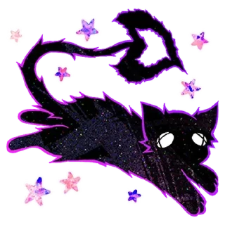 Sticker Ghozcat Purple @MoiStikiBot - 1