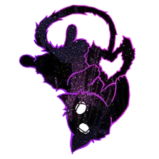 Sticker Ghozcat Purple @MoiStikiBot - 3