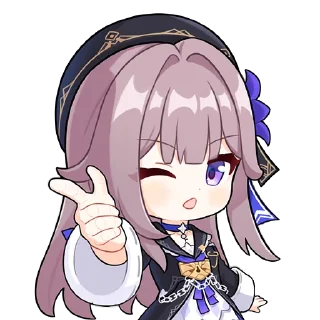 Sticker GI & H:SR sticker pack by svitanokk (stickers by 久方 on pixiv) - 5