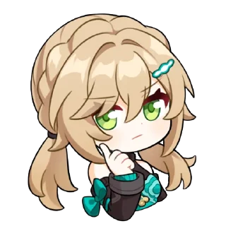 Sticker GI & H:SR sticker pack by svitanokk (stickers by 久方 on pixiv) - 10