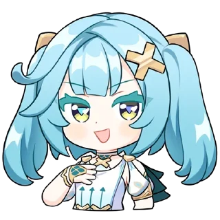 Sticker GI & H:SR sticker pack by svitanokk (stickers by 久方 on pixiv) - 0