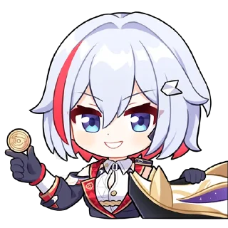 Sticker GI & H:SR sticker pack by svitanokk (stickers by 久方 on pixiv) - 11