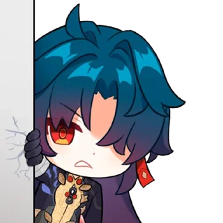 Sticker GI & H:SR sticker pack by svitanokk (stickers by 久方 on pixiv) - 4