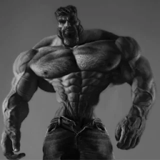 Sticker гигачад - 4