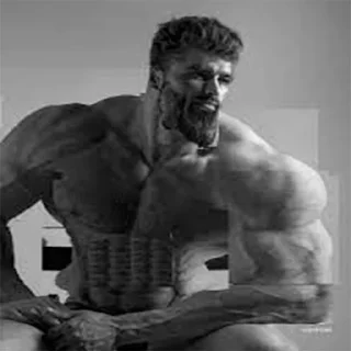 Sticker гигачад - 5