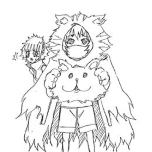 sketch line art illustration