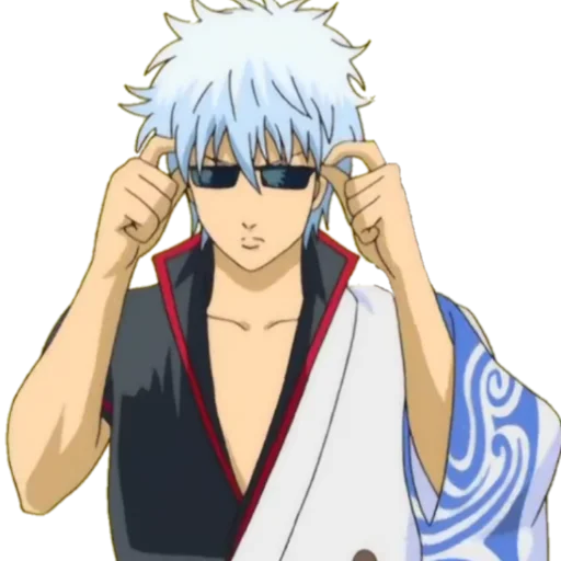 Sticker gintama_gintoki_and_kagura - 1