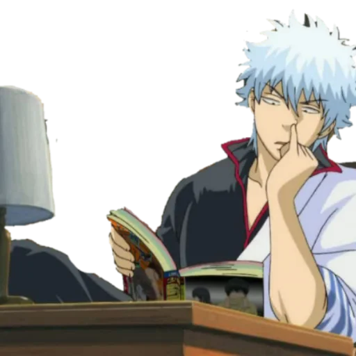 Sticker gintama_gintoki_and_kagura - 1