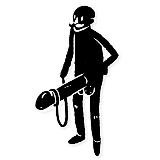 Sticker Gentle Intruder - 11