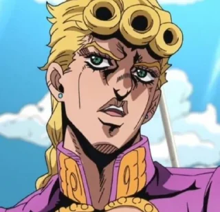 Sticker ⭐️giorno giovanna.❈. @KA_anime_sticker - 1