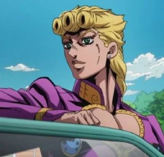 Sticker ⭐️giorno giovanna.❈. @KA_anime_sticker - 2