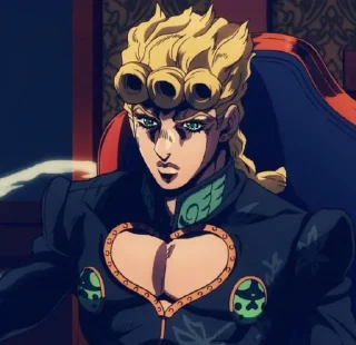 Sticker ⭐️giorno giovanna.❈. @KA_anime_sticker - 3