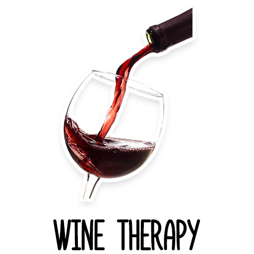 Стикер Это винишко, детка - 11