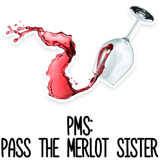 Стикер Это винишко, детка - 4