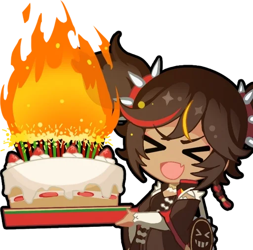 Стикер Genshin Impact Winter Emojis :: @fStikBot - 8