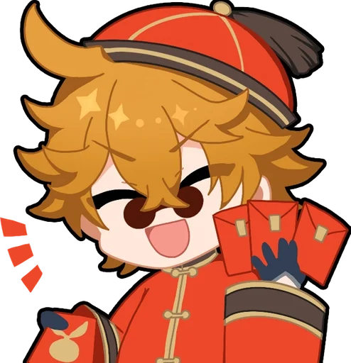 Стикер Genshin Impact Winter Emojis :: @fStikBot - 6