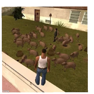 Sticker гламурчик - 3