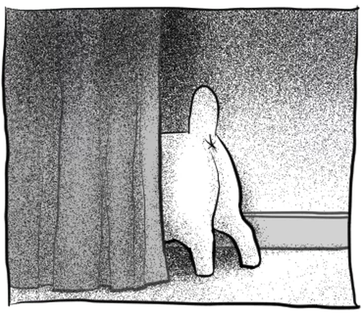 эскиз черно-белый рисование