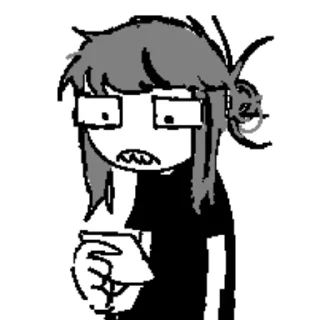 Sticker эмоциональный гловиз - 5