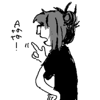 Sticker эмоциональный гловиз - 3