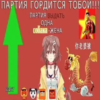 Sticker social credit - 3