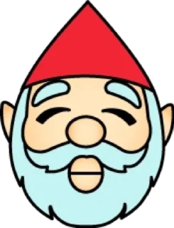 Sticker Гном @modnyashki_vip - 4