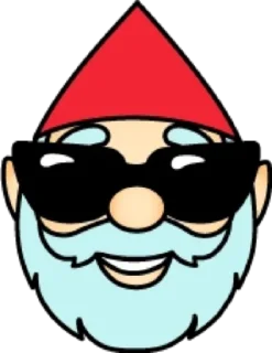 Sticker Гном @modnyashki_vip - 0