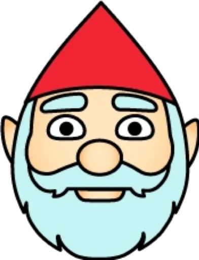 Sticker Гном @modnyashki_vip - 1